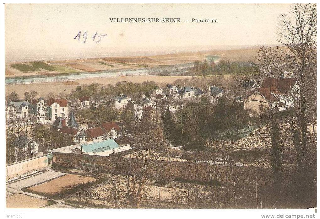 VILLENNES-SUR-SEINE . Panorama - Villennes-sur-Seine