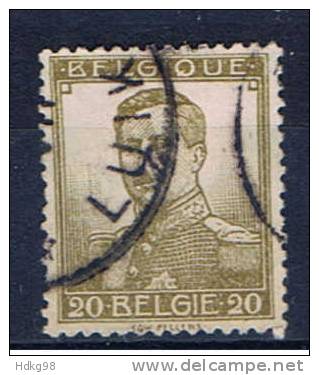 B+ Belgien 1912 Mi 93 - 1912 Pellens