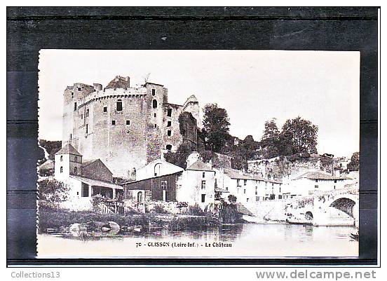 LOIRE ATLANTIQUE - Clisson - Le Château - Clisson