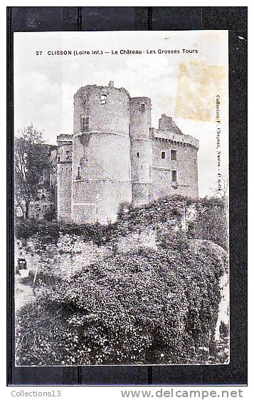 LOIRE ATLANTIQUE - Clisson - Le Château - Les Grosses Tours - Clisson