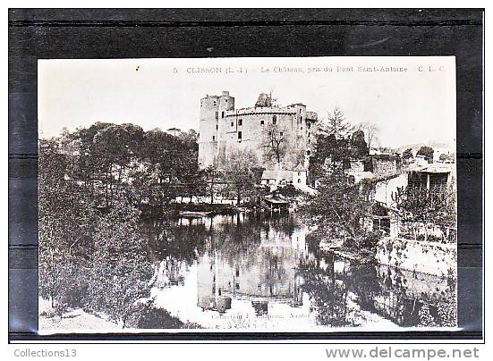 LOIRE ATLANTIQUE - Clisson - Le Château, Pris Du Pont Saint Antoine - Clisson