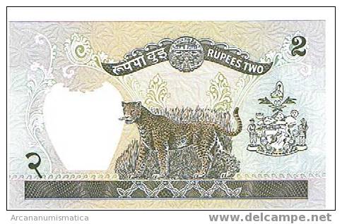 NEPAL,2 RUPIAS 1981 K29 SC   DL-3215 - Nepal