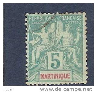 MARTINIQUE 34  OBL - Oblitérés