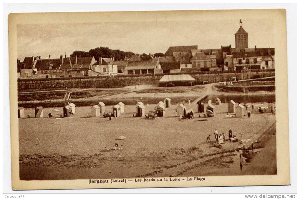 K9 - JARGEAU - Les Bords De La Loire - La Plage - Jargeau