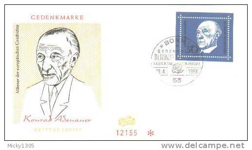 Germany  - Mi-Nr 554/557 FDC (W090)- - 1961-1970