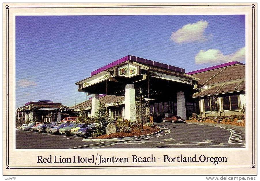 PORTLAND - RED LION HOTEL - JANTZEN BEACH - N° 25  M  6/91 - Portland