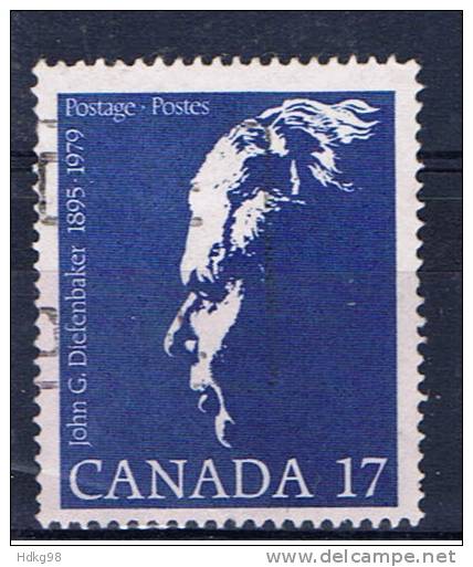 CDN+ Kanada 1986 Mi 770 Diefenbaker - Oblitérés