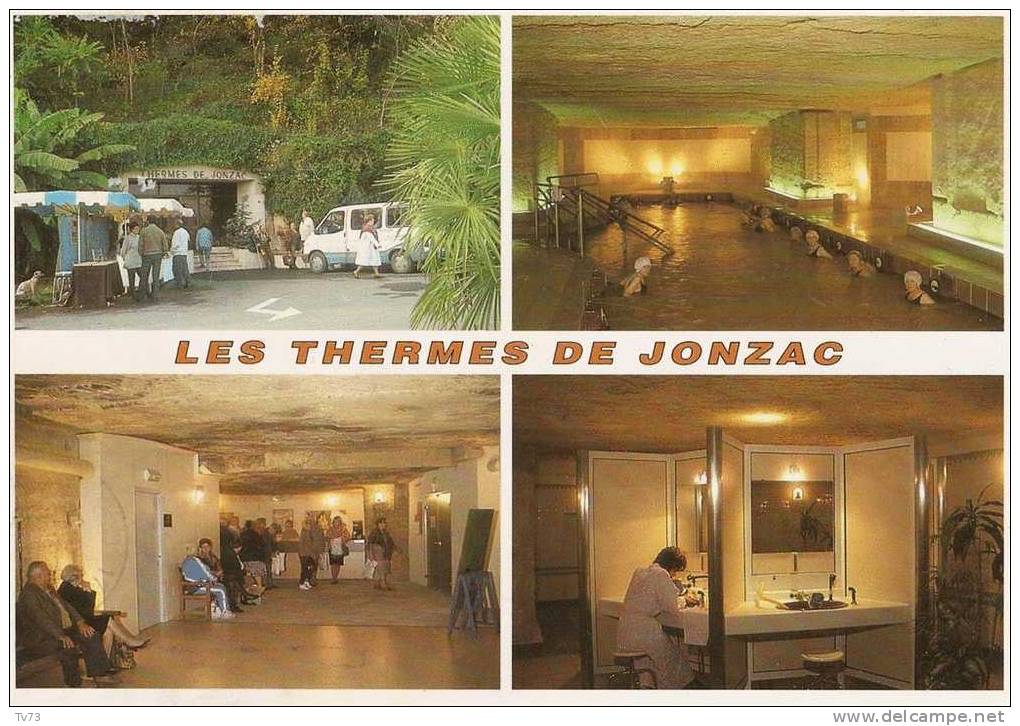 CpE0755 - JONZAC - Etablissement Thermal D'Heurtebise - (17 - Charentes Maritimes) - Jonzac