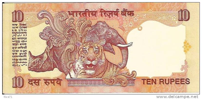 10 Rupees    "INDE"   Tigre     Ro 38   39 - India