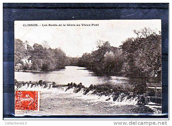 LOIRE ATLANTIQUE - Clisson - Les Bords De La Sèvre Au Vieux Pont - Clisson