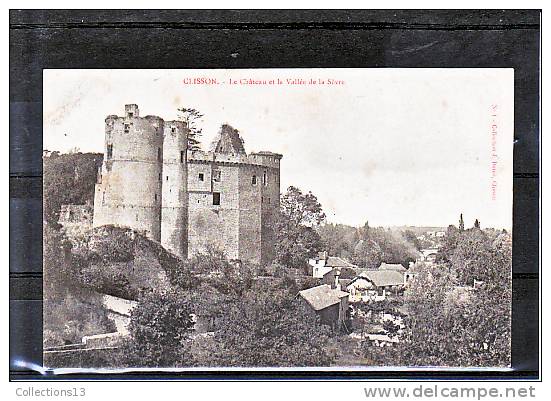 LOIRE ATLANTIQUE - Clisson - Le Château Et La Vallée De La Sèvre - Clisson