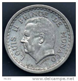 Monaco 1 Franc Sans Date (1943) Ttb - 1949-1956 Oude Frank