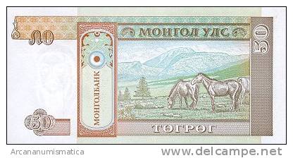 MONGOLIA  50 TUGRIK  1993  KM#56  PLANCHA/UNC   DL-3290 - Mongolië