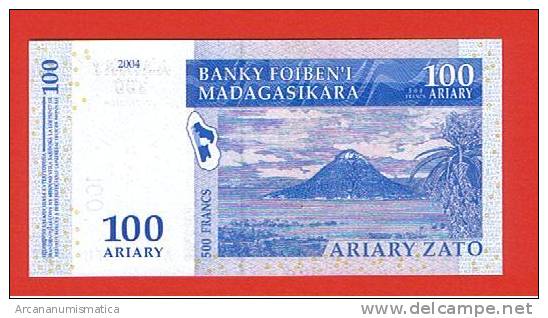 MADAGASCAR  500 FRANCOS=100 ARIARY  25-11-2004  PLANCHA/UNC   DL-3322 - Madagascar