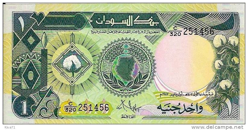 1 Pound    "SOUDAN "       UNC     Ble 72 - Sudan