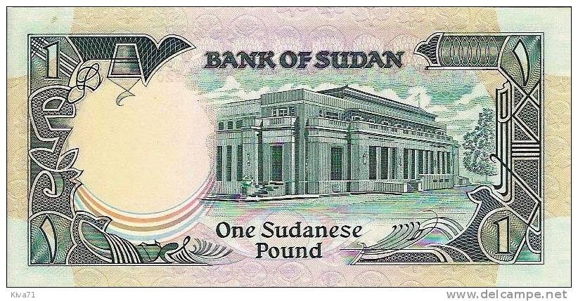 1 Pound    "SOUDAN "       UNC     Ble 72 - Soudan