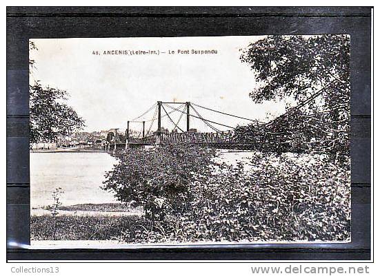 LOIRE ATLANTIQUE - Ancenis - Le Pont Suspendu - Ancenis