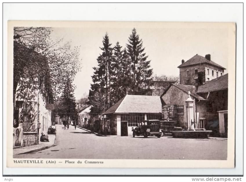 CPA---01----Hauteville Lompes ----PLACE Du COMMERCE - Hauteville-Lompnes