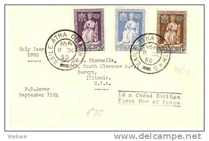 IRL047 / Heiliges Jahr 1950, FDC - Briefe U. Dokumente