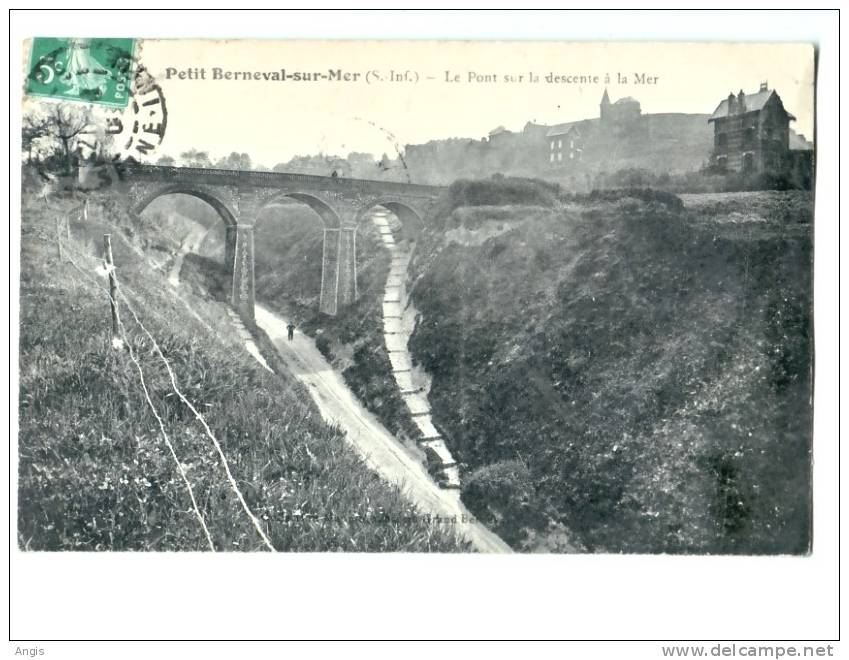 CPA---79---Berneval -----PETIT BERNEVAL-SUR-MER---pont - Berneval