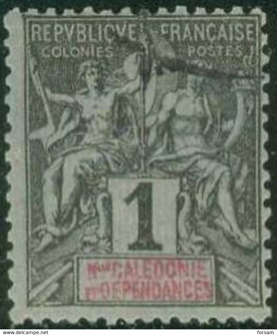 NEW CALEDONIA..1892..Michel # 38...used. - Used Stamps