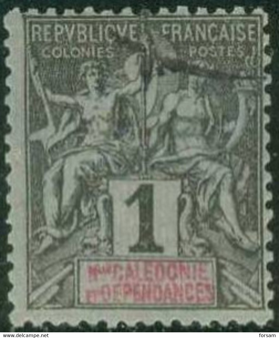 NEW CALEDONIA..1892..Michel # 38...used. - Gebraucht