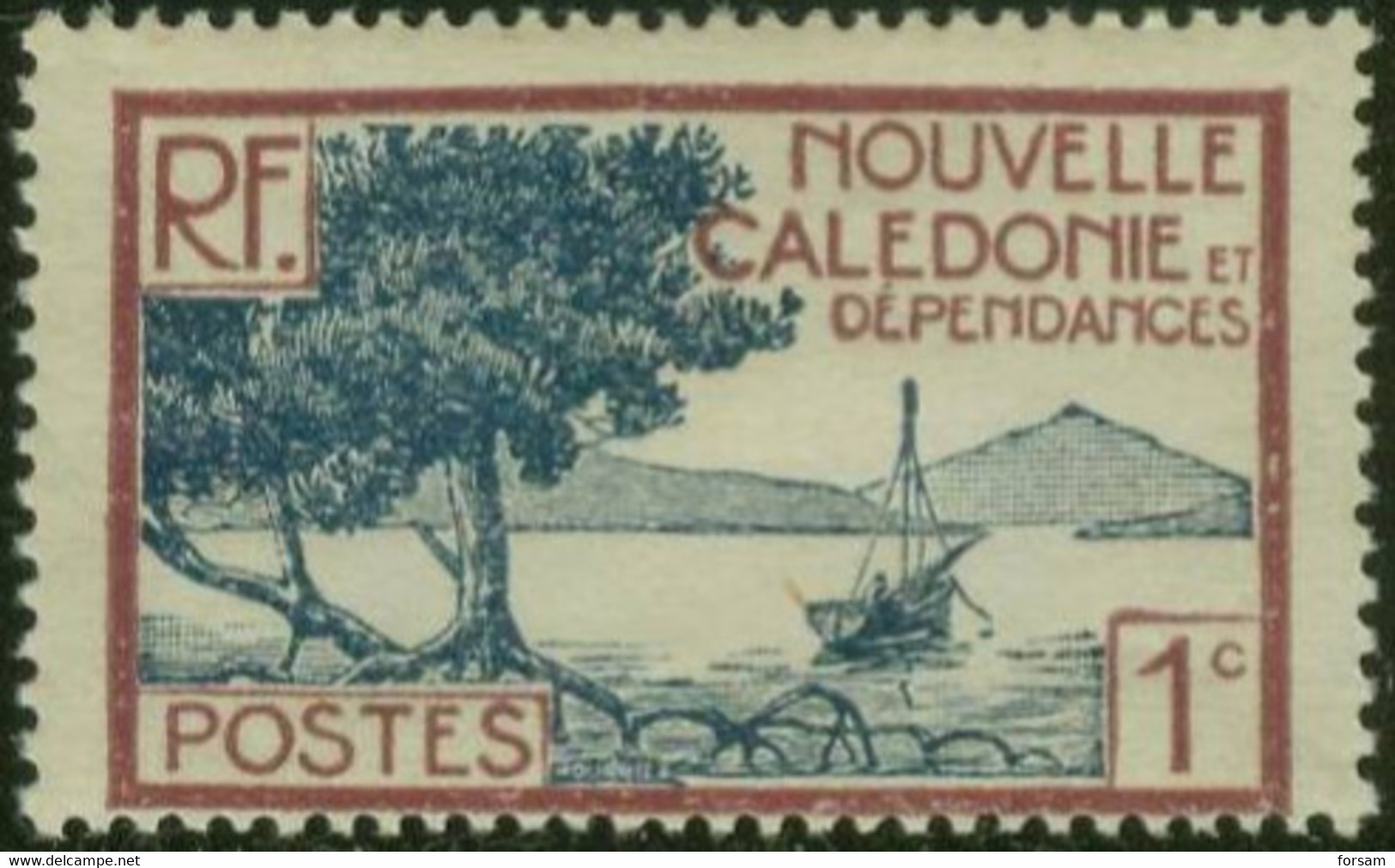 NEW CALEDONIA..1928..Michel # 136...MLH. - Neufs