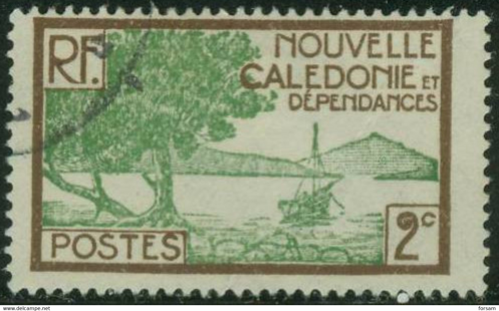 NEW CALEDONIA..1928..Michel # 137...used. - Gebruikt