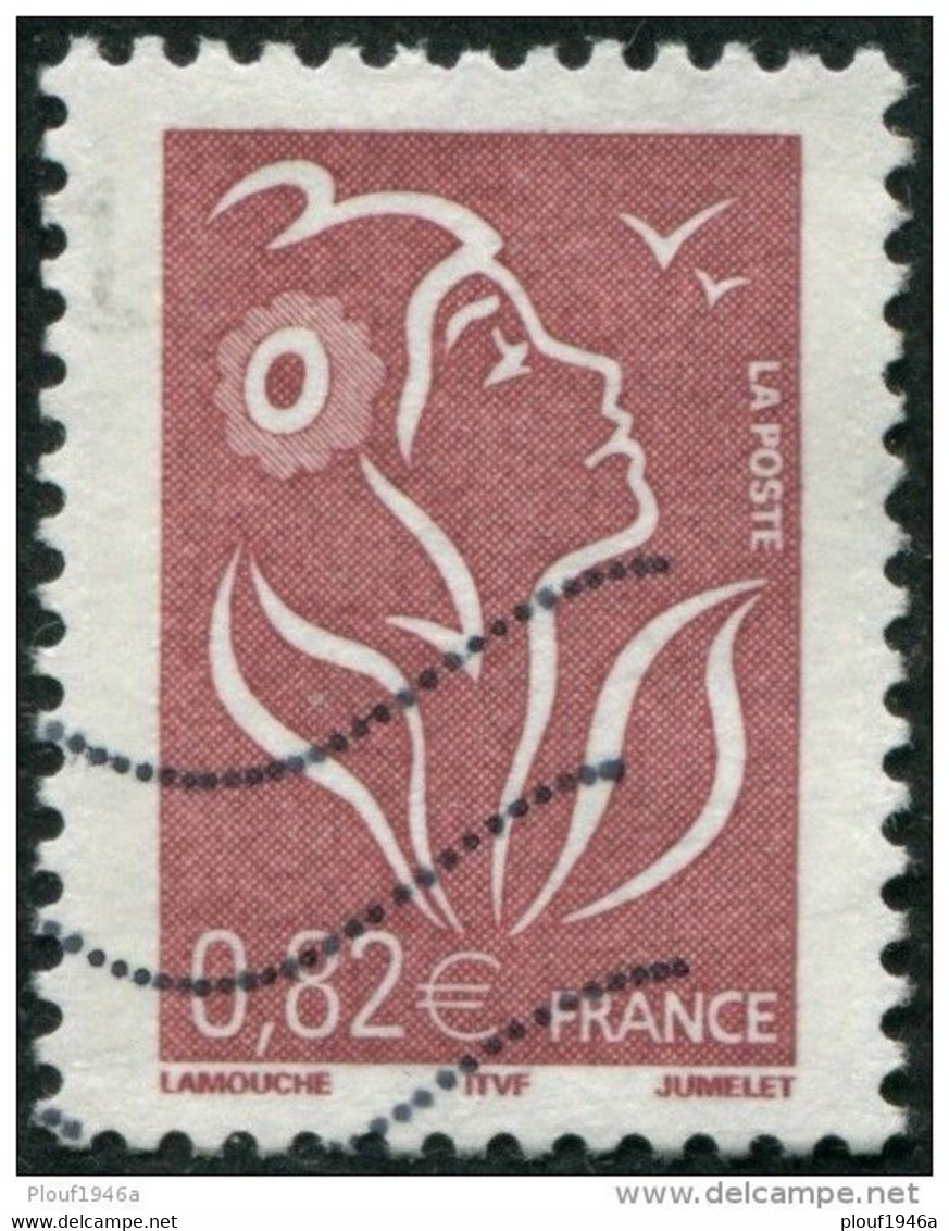 Pays : 189,07 (France : 5e République)  Yvert Et Tellier N° : 3757 (o) - 2004-2008 Marianne Of Lamouche