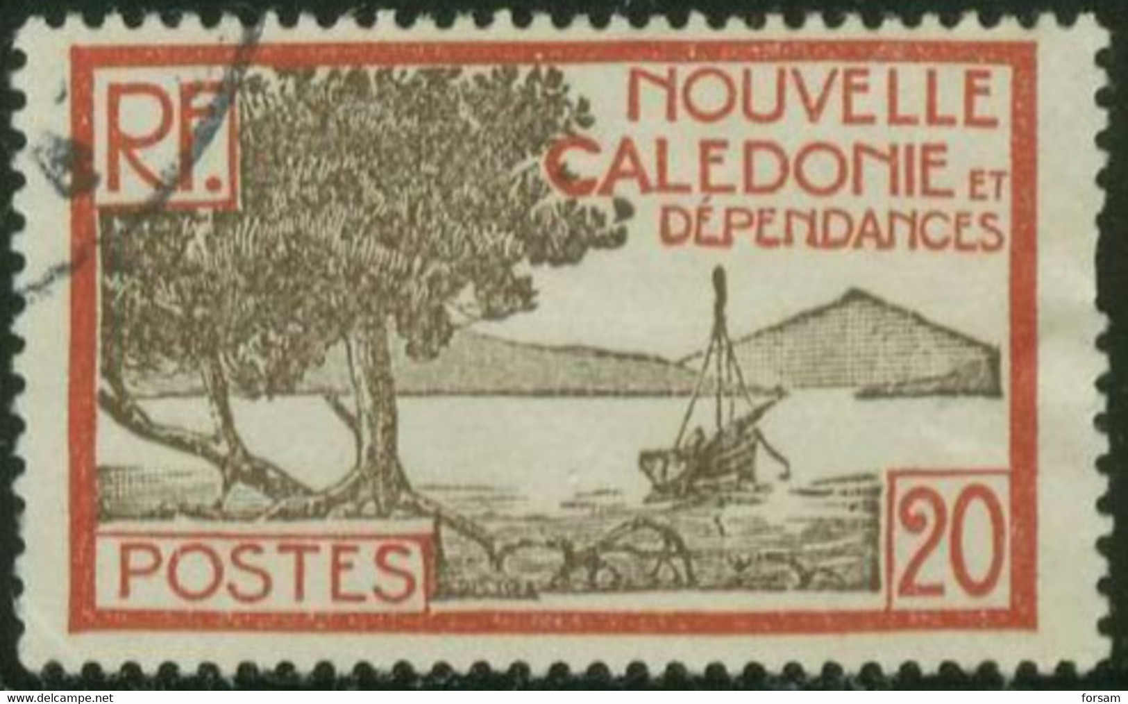 NEW CALEDONIA..1928..Michel # 142...used. - Gebruikt