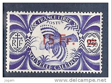 NOUVELLE CALEDONIE N° 256 * - Ongebruikt