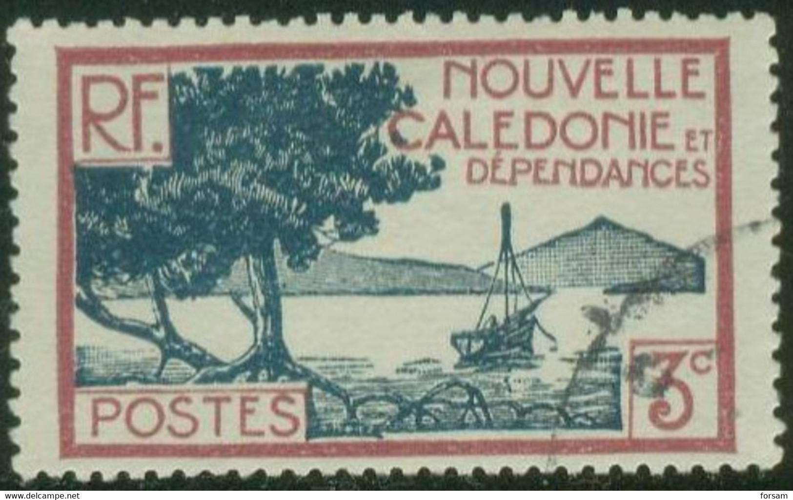 NEW CALEDONIA..1939..Michel # 222...used. - Usados