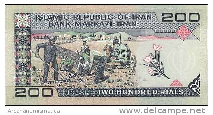 IRAN  200 RIALS  1982  KM#136  PLANCHA/UNC  DL-3402 - Iran