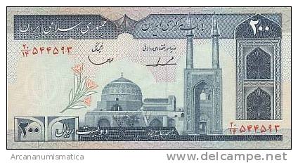 IRAN  200 RIALS  1982  KM#136  PLANCHA/UNC  DL-3403 - Iran