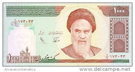 IRAN  1.000 RIALS  1992  KM#143  PLANCHA/UNC  DL-3412 - Iran