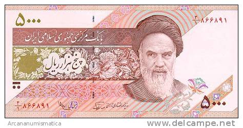 IRAN  5.000 RIALS  1993  KM#145  PLANCHA/UNC  DL-3414 - Irán