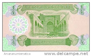 IRAQ/IRAK  1/4 DINAR 1993  KM#77  PLANCHA/UNC  DL-3380 - Iraq