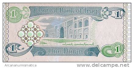 IRAQ/IRAK  1 DINAR 1992  KM#79  PLANCHA/UNC  DL-3384 - Iraq