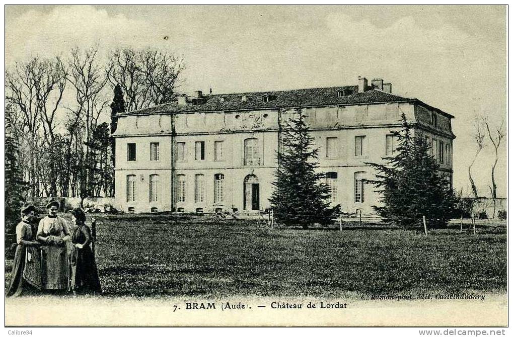 AUDE BRAM Chateau De Lordat (Ramon Castelnaudary) - Bram