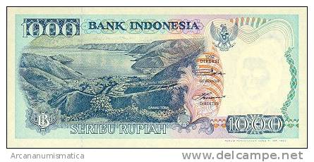 INDONESIA  1.000 RUPIAS  1992  KM#129  PLANCHA/UNC  DL-3507 - Indonesia