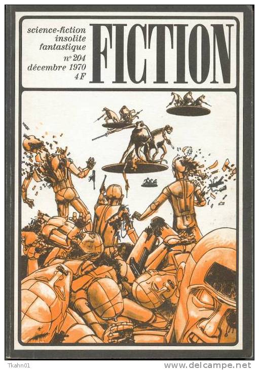 REVUE FICTION  N° 204 " OPTA"  DE 1970 - Fiction