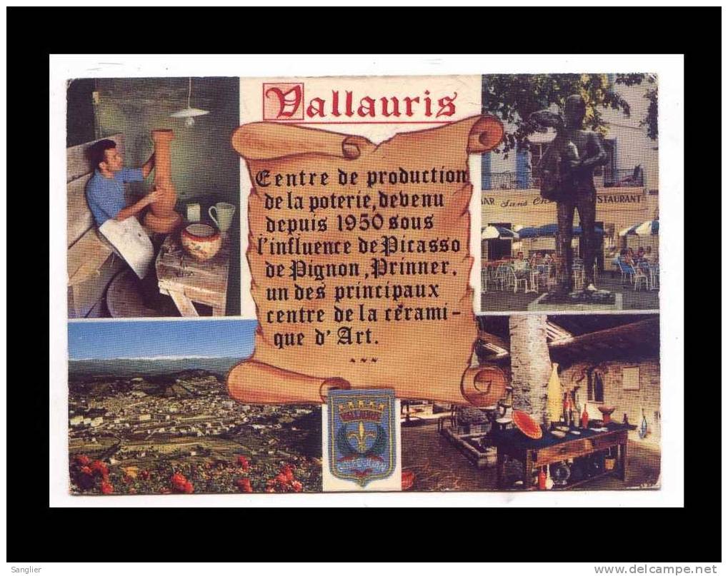 VALLAURIS N° 8760 - CENTRE DE PRODUCTION DE LA POTERIE PROVECALE - Vallauris