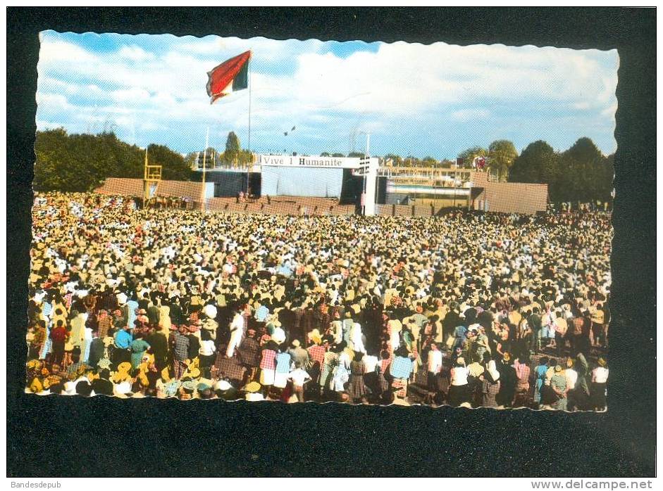 CPSM - La Courneuve (93) - Fête De L' Humanité ( Parti Communiste PCF éditeur Non Précisé Format CPA Voyagé En 1962) - La Courneuve