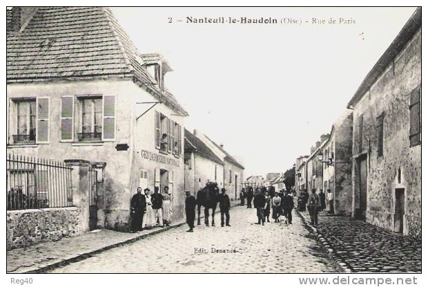 D60 - NANTEUIL-le-HAUDOIN  - Rue De Paris (Gendarmerie) - Nanteuil-le-Haudouin