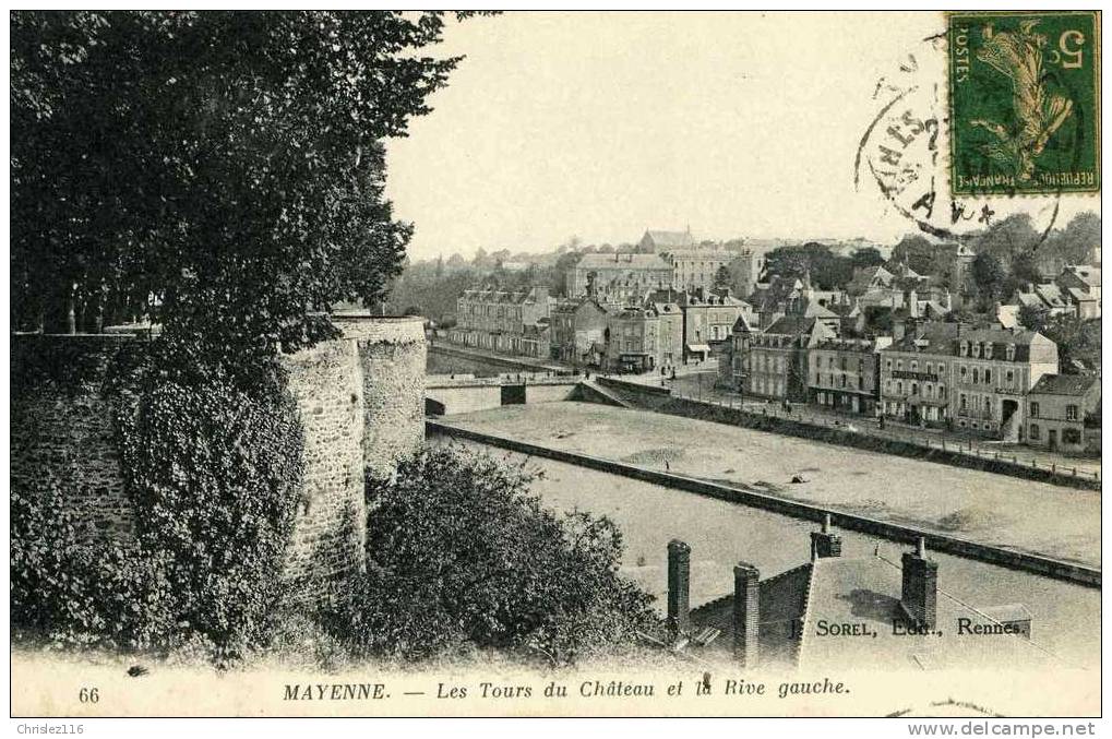 53 MAYENNE La Rive Gauche  Beau Plan - Mayenne