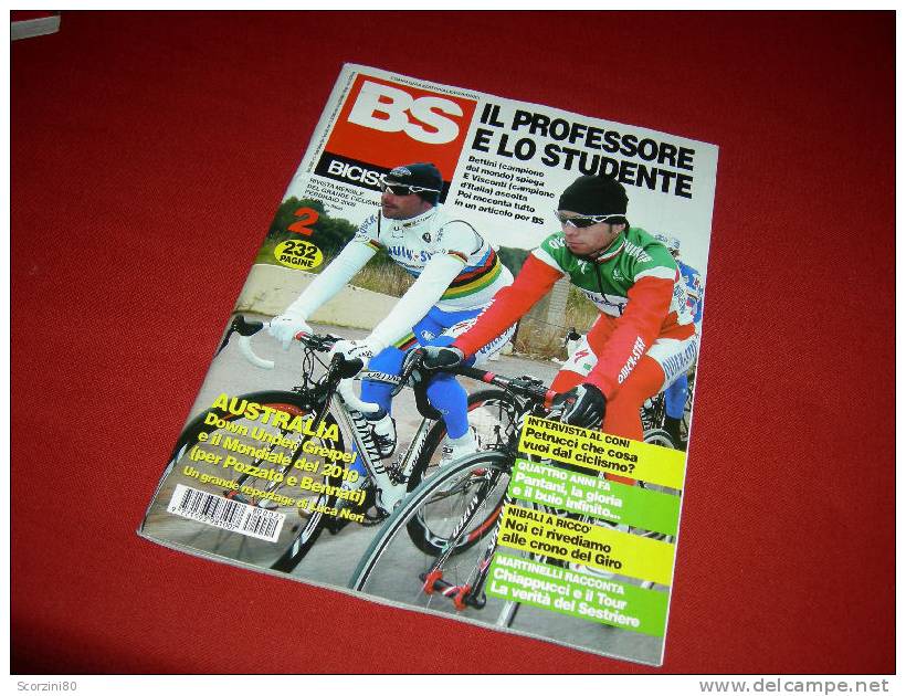 BS Bicisport 2008 N° 2 Febbraio (Bettini-Visconti) - Sports
