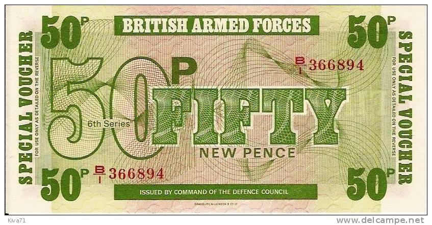 5 Pences   "ANGLETERRE"  Armée "spécial Voucher"    UNC    Bc 1 - Fuerzas Armadas Británicas & Recibos Especiales