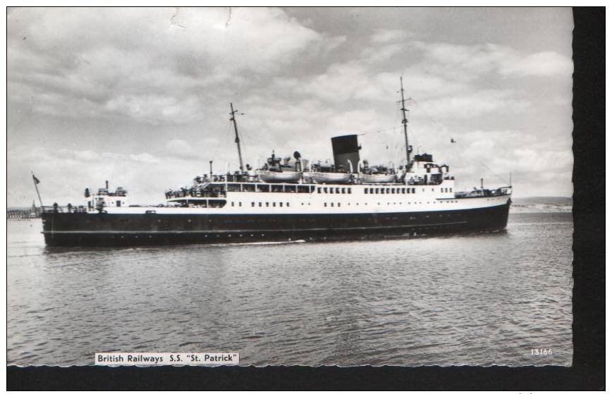 Bateau, British Railways S.S St Patrick 1964 - Steamers