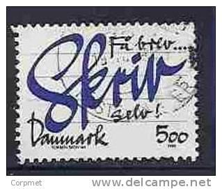 DENMARK - CAMPAGNE D'INCITATION COMUNIQUER Par L'ÉCRIT- Yvert # 1066  - VF USED - Used Stamps