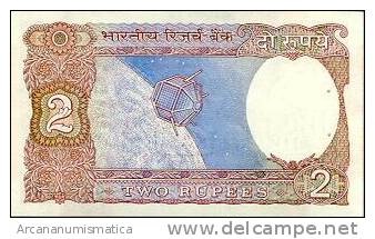 INDIA  2 RUPIA 1976  KM#79  PLANCHA/UNC   DL-3528 - India